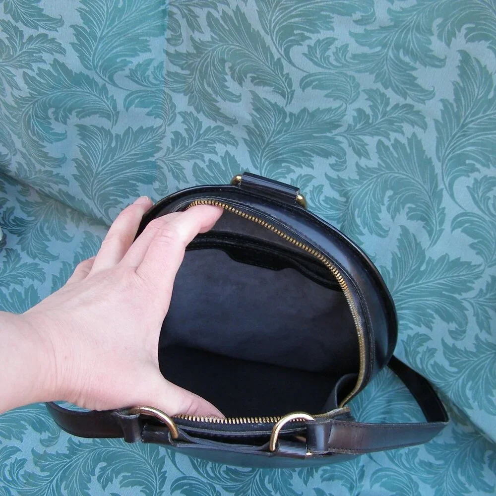 Authentic LOUIS VUITTON Black Epi Leather Mabillon Backpack Bag